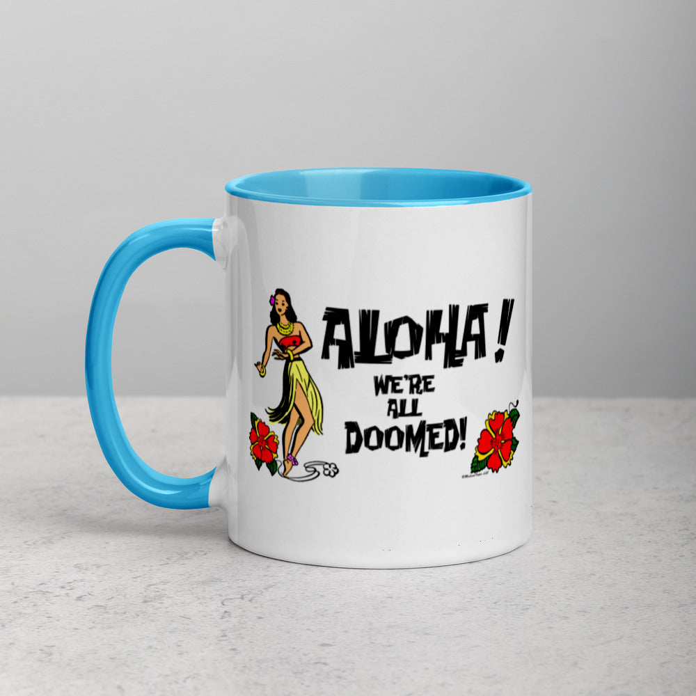 Aloha Doom! Mug with Color Inside