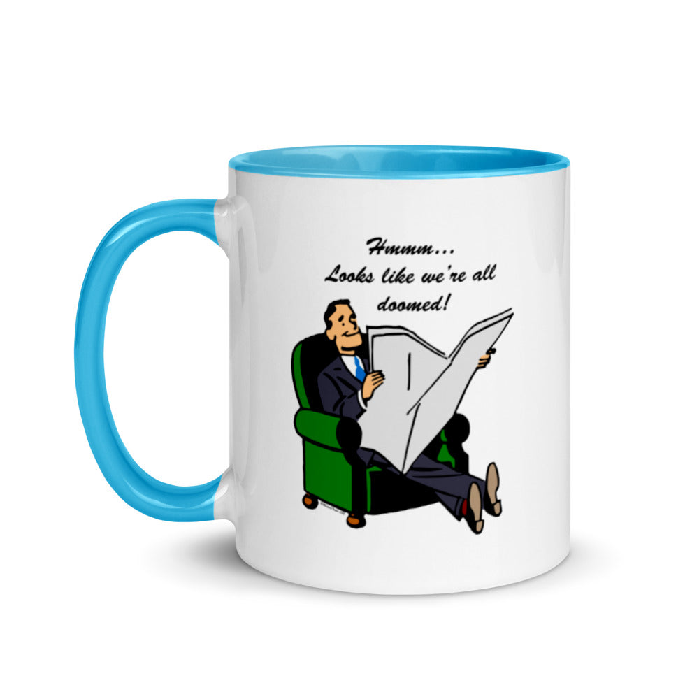 News Doom Mug with Color Inside