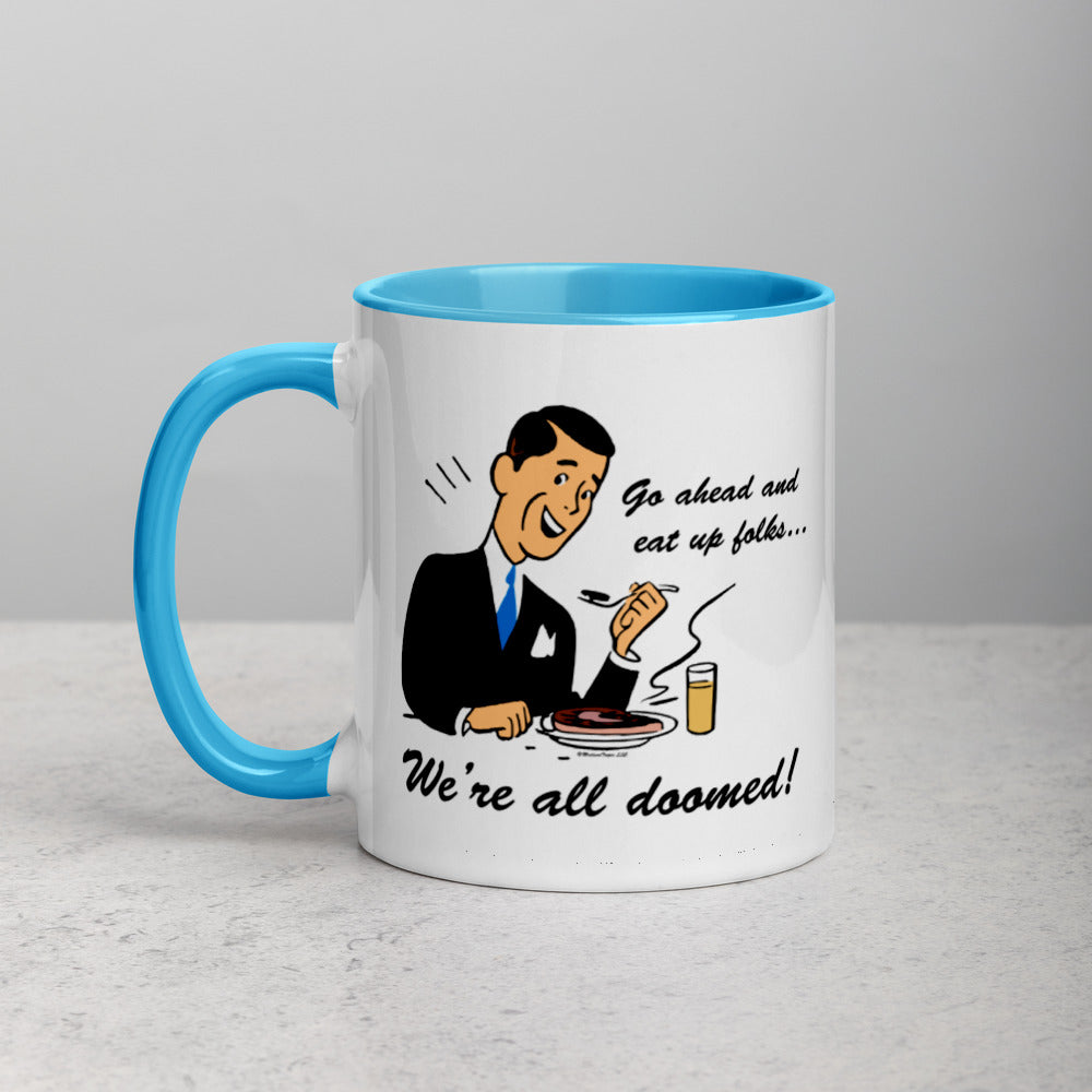 Diner Doom Mug with Color Inside
