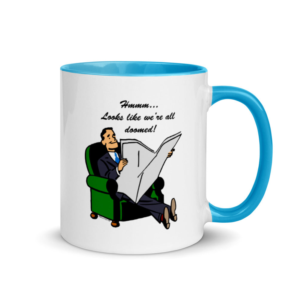 News Doom Mug with Color Inside