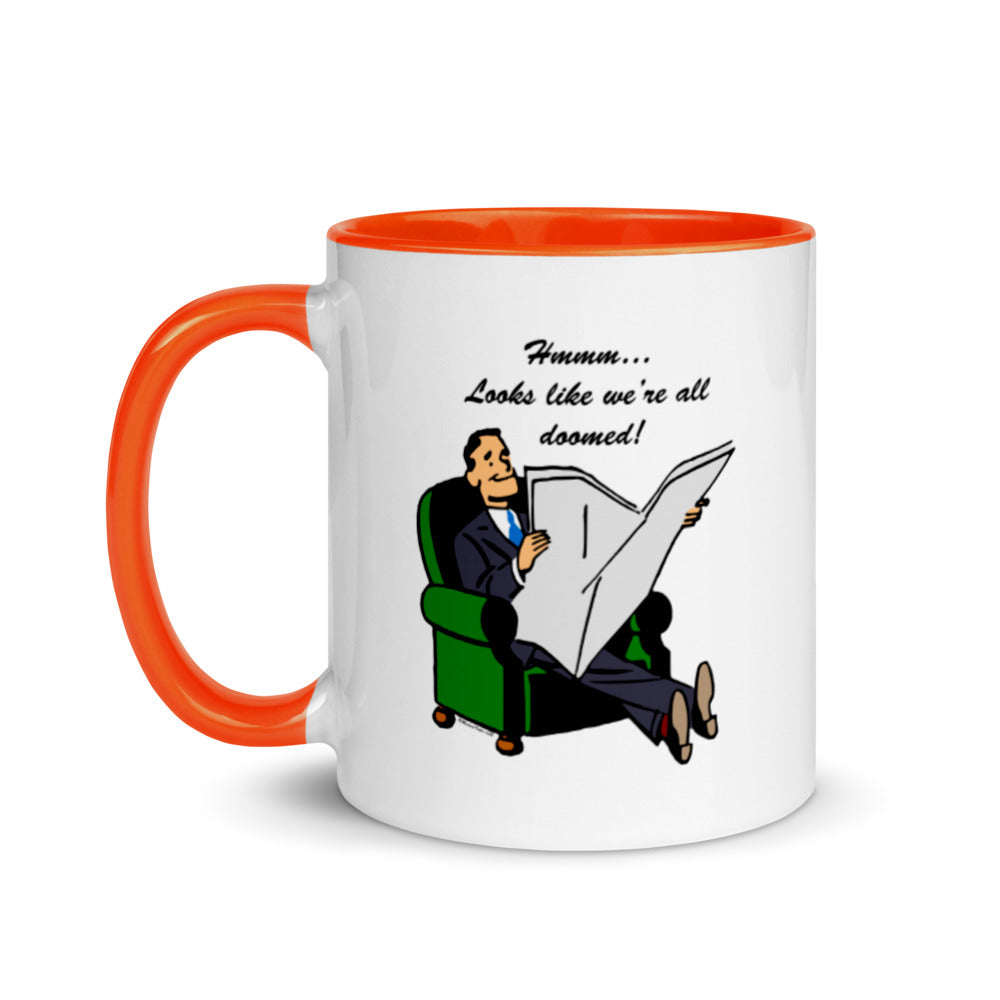 News Doom Mug with Color Inside