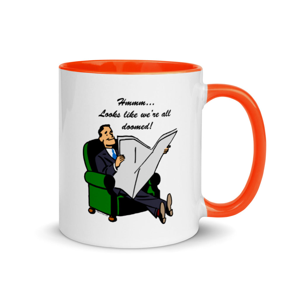 News Doom Mug with Color Inside