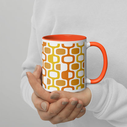 Whatco Orange Color-Inside Mug