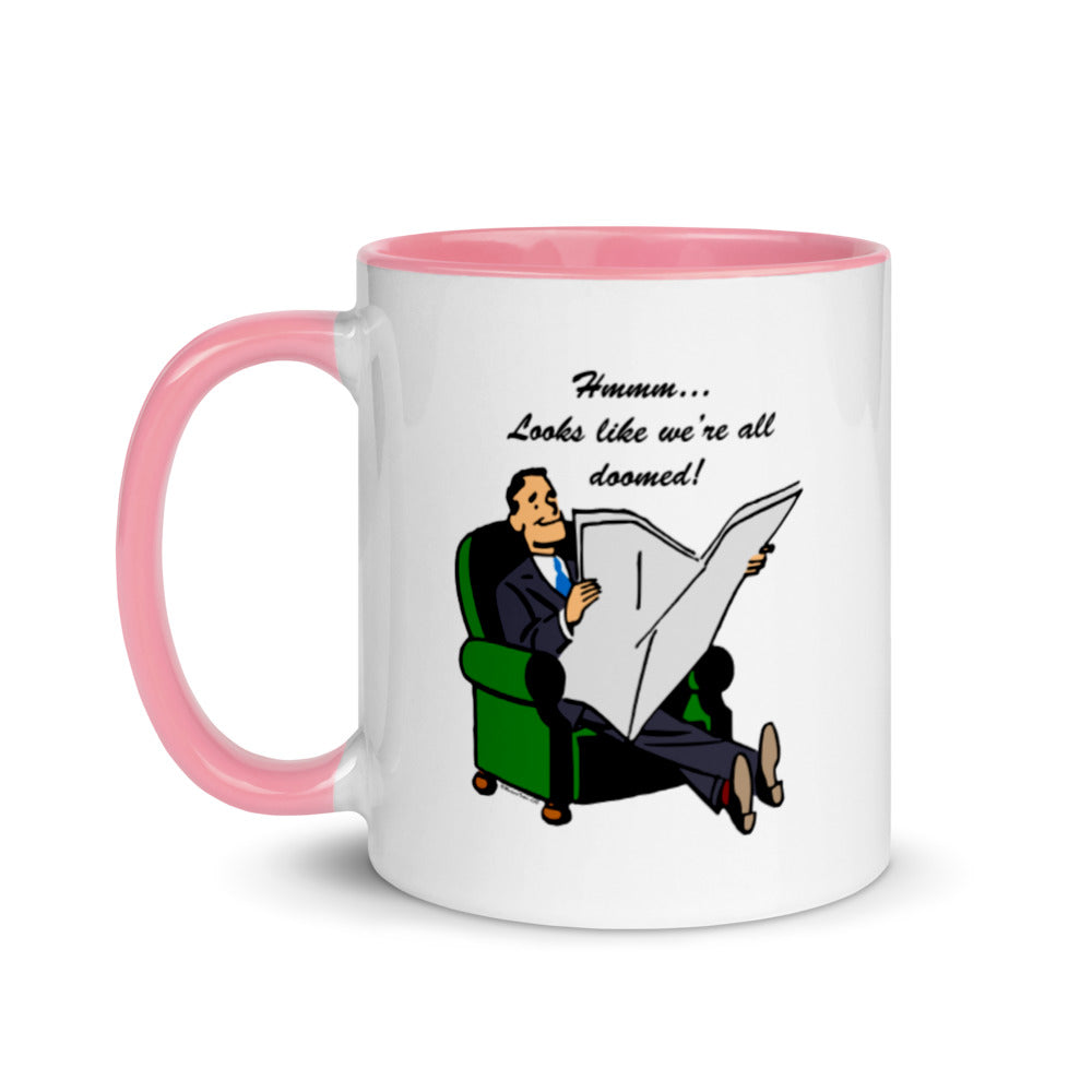 News Doom Mug with Color Inside