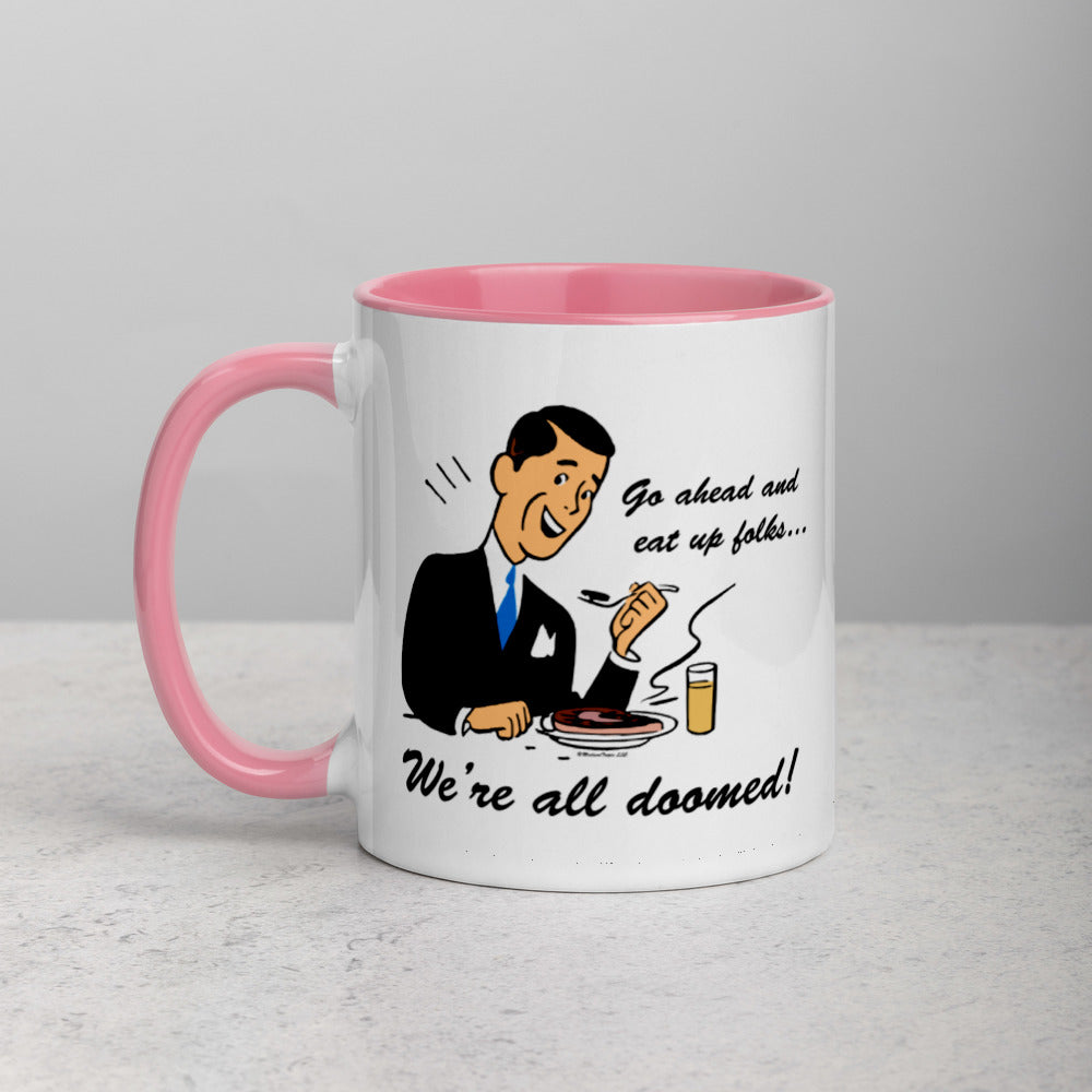 Diner Doom Mug with Color Inside