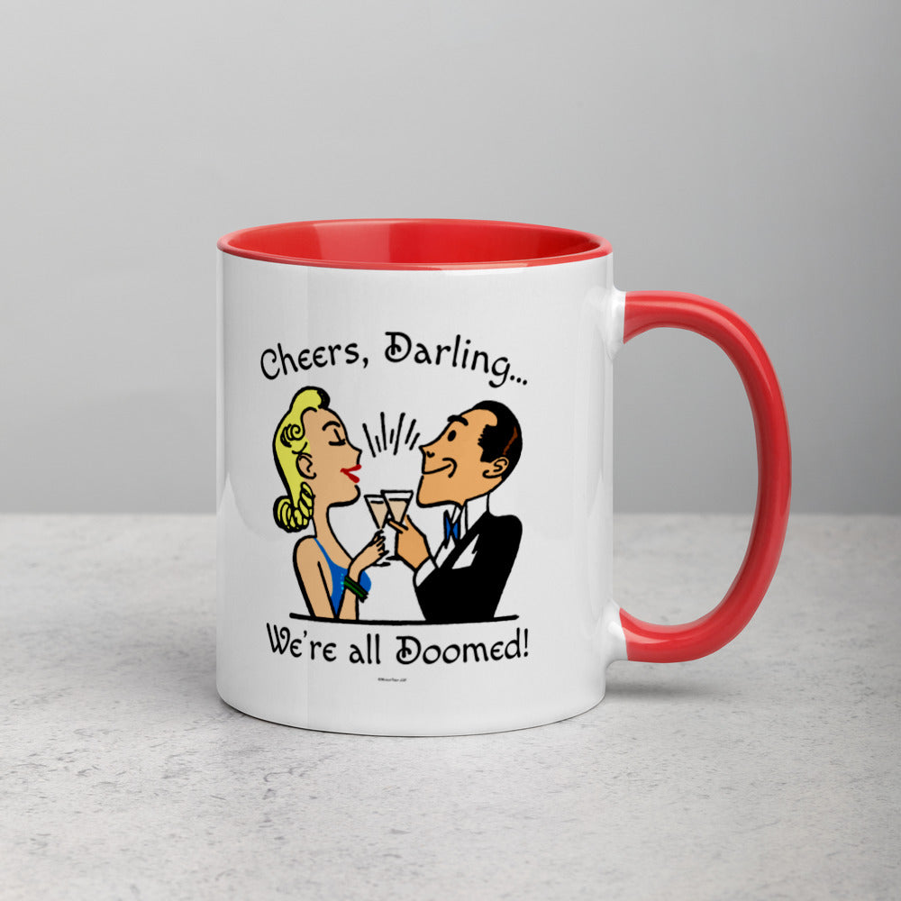 Cheers Doom Mug with Color Inside