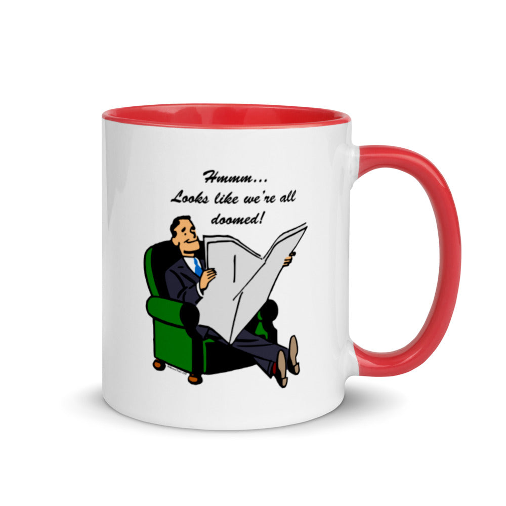 News Doom Mug with Color Inside