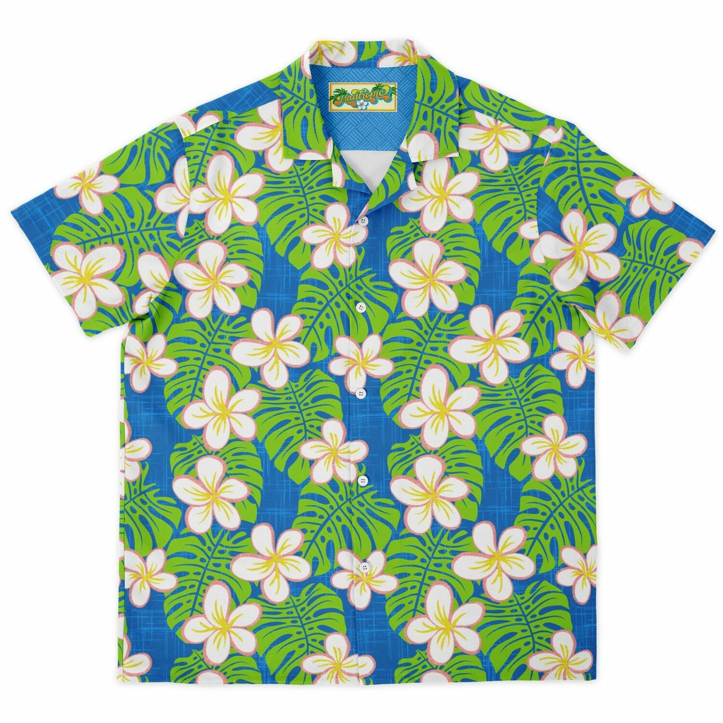 'Honolulu Holiday' Short Sleeve Button-Down Shirt