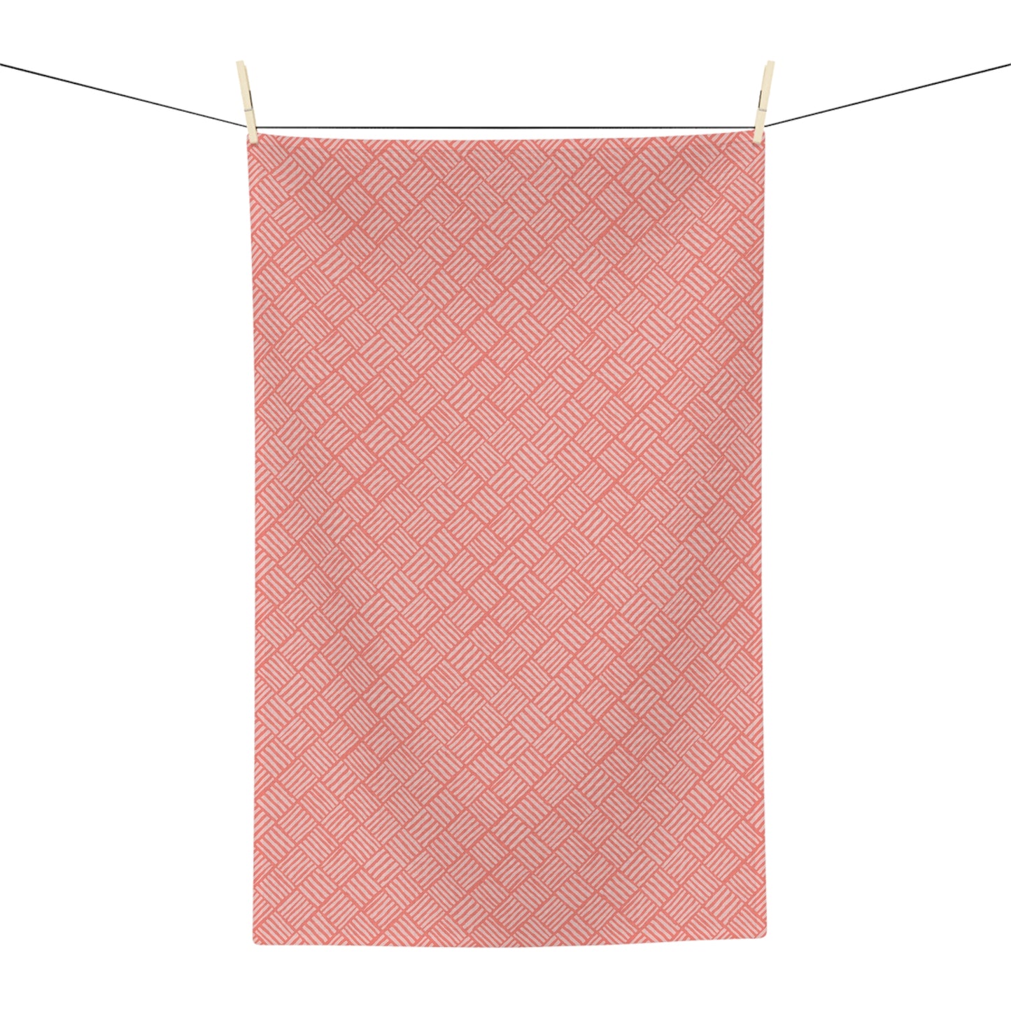 Australian Coral Weave - Soft Tea Towel