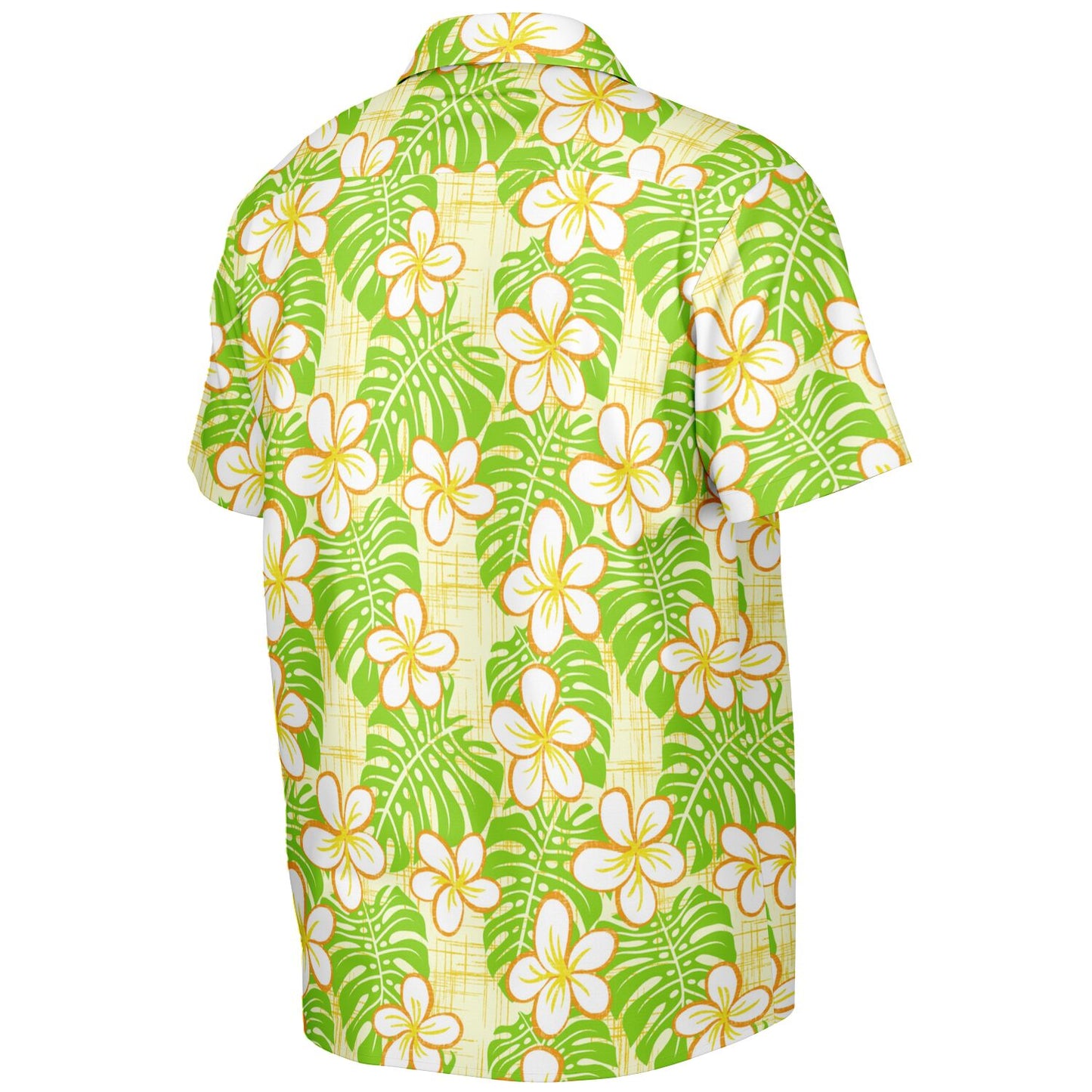 'Summer Beach' Short Sleeve Button-Down Shirt