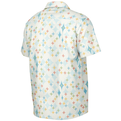 'Cocktail Classic' Short Sleeve Button-Down Shirt