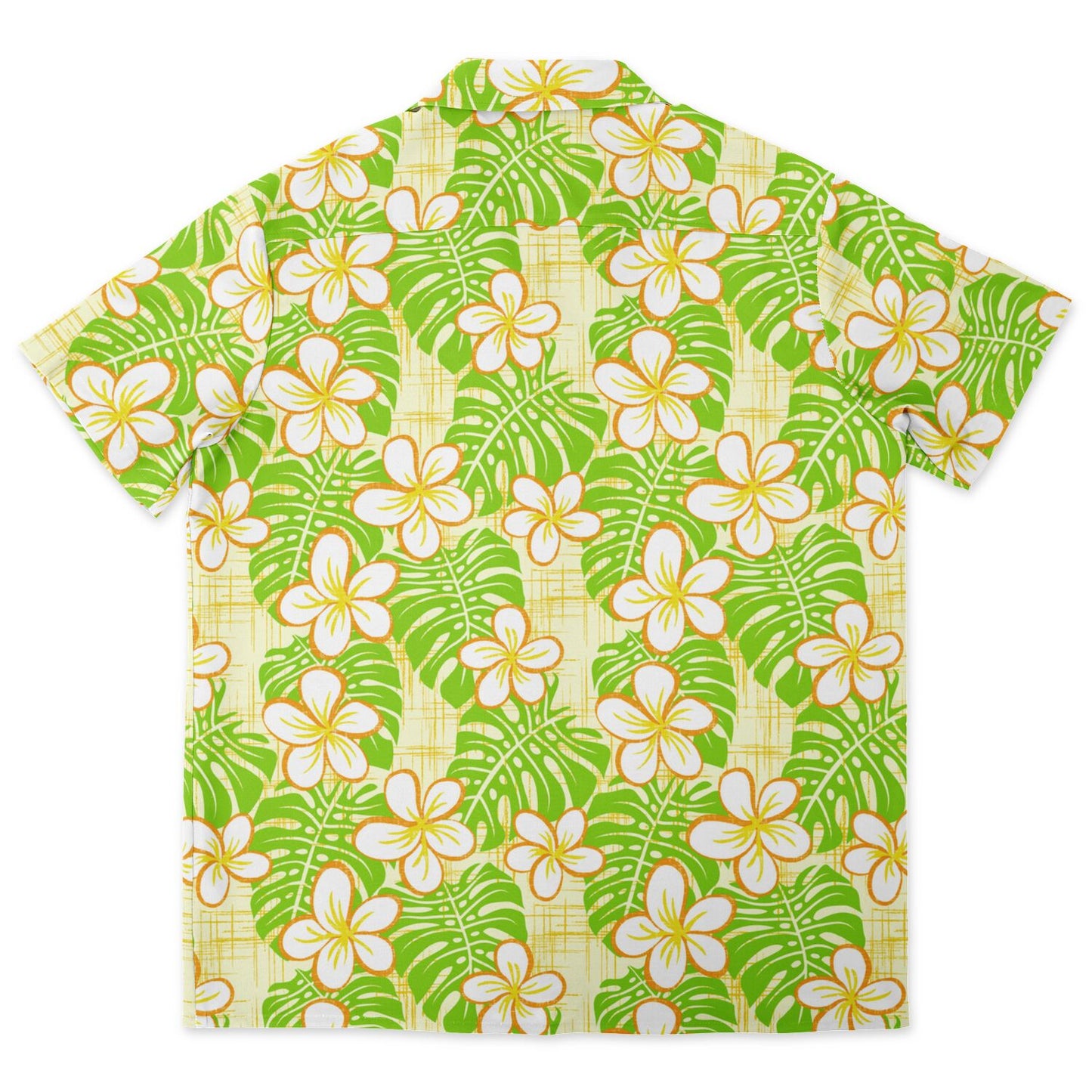 'Summer Beach' Short Sleeve Button-Down Shirt