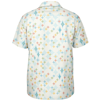 'Cocktail Classic' Short Sleeve Button-Down Shirt