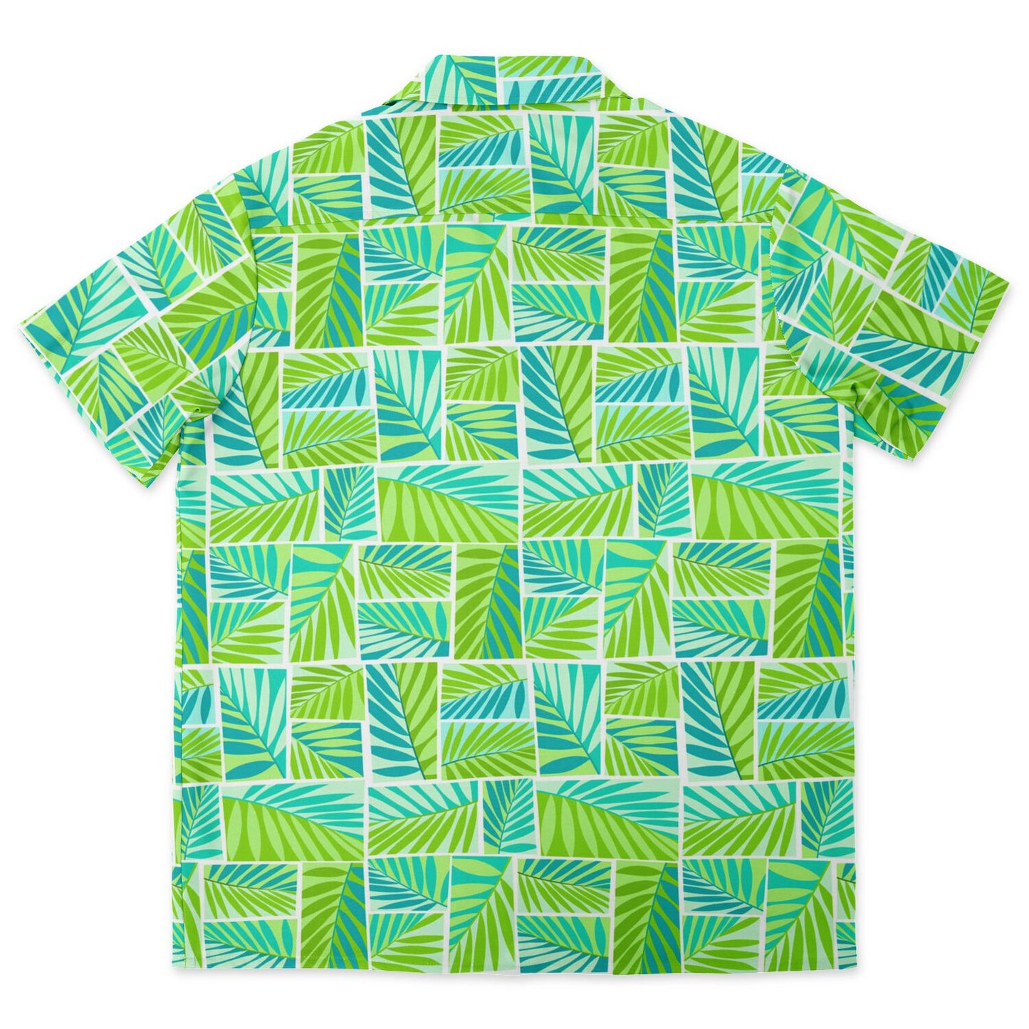 'Grass Hut Fresh' Short Sleeve Button-Down Shirt