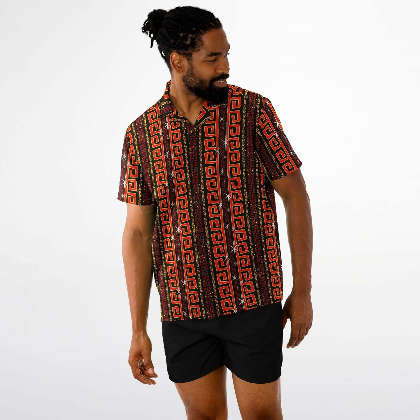 'Rumble Road' Short Sleeve Button-Down Shirt