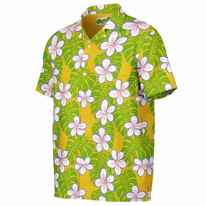 'Island Easter' Short Sleeve Button-Down Shirt