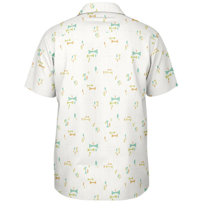 'Alessandroni' Short Sleeve Button-Down Shirt