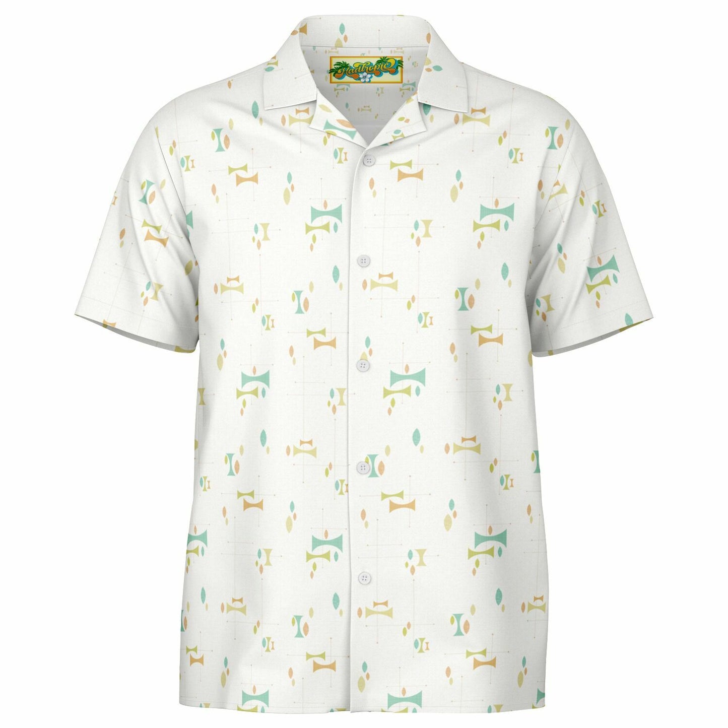 'Alessandroni' Short Sleeve Button-Down Shirt