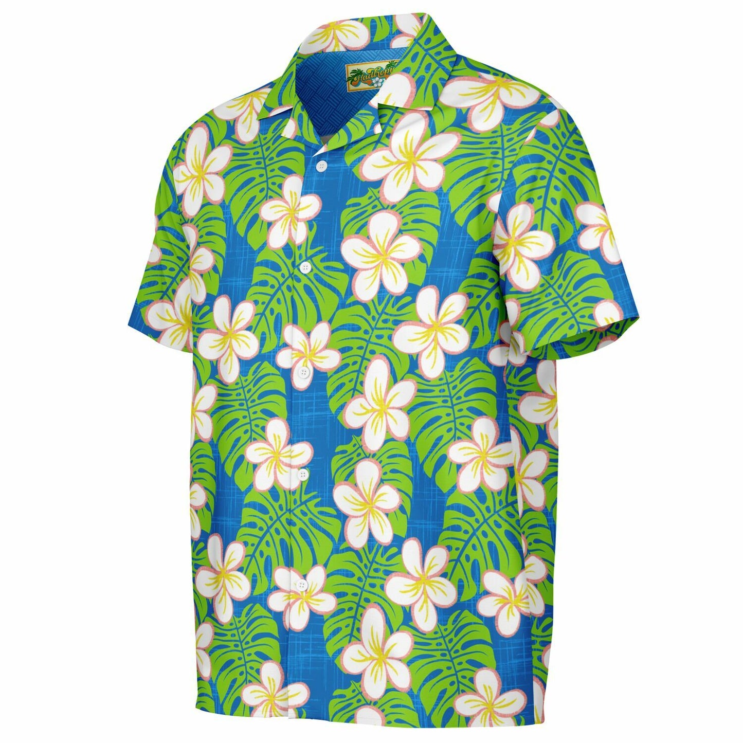 'Honolulu Holiday' Short Sleeve Button-Down Shirt