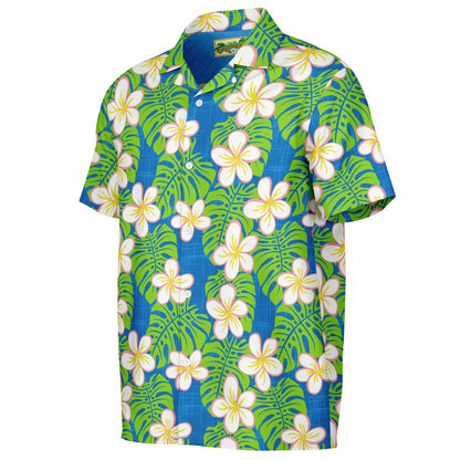 'Honolulu Holiday' Short Sleeve Button-Down Shirt