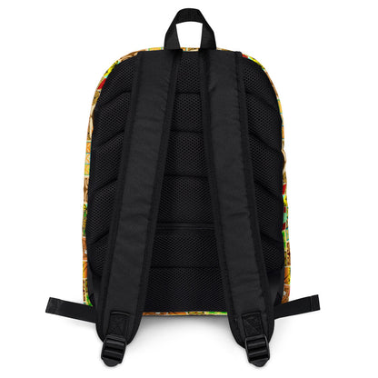 Hawaiian Motif Backpack