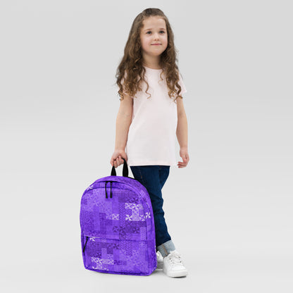 Tapa Tuesday Purple Backpack