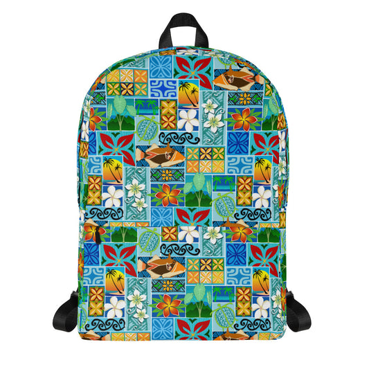 New Hawaiian Motif Backpack