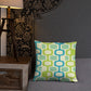 Whatco Caribbean Jade Lime Basic Pillow