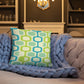 Whatco Caribbean Jade Lime Basic Pillow
