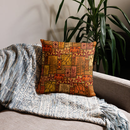 Moku Malihini Pele Sunset Basic Pillow