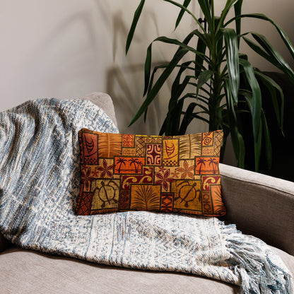 Moku Malihini Pele Sunset Basic Pillow