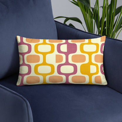 Whatco Peach Berry Marigold Basic Pillow