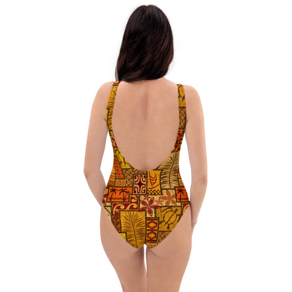 Moku Malihini Pele Sunset One-Piece Swimsuit