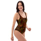 Moku Malihini on black One-Piece Swimsuit