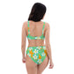 Get Tropical Recycled high-waisted bikini