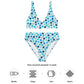 Blue Pepple Recycled high-waisted bikini
