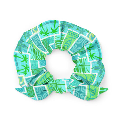 Moku Cool Water Recycled Scrunchie