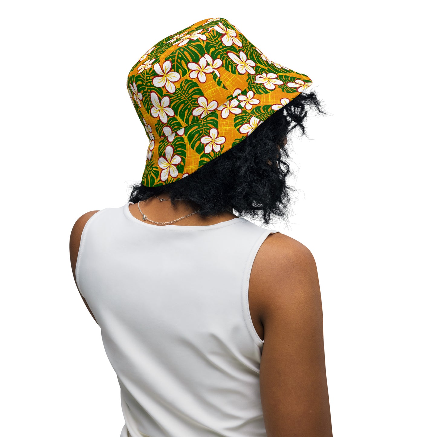 Oahu October Weave Reversible bucket hat