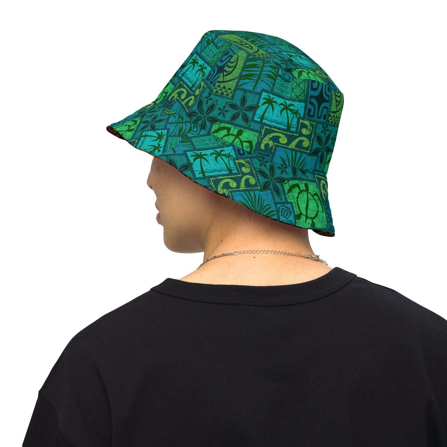 Moku Malihini Reversible bucket hat