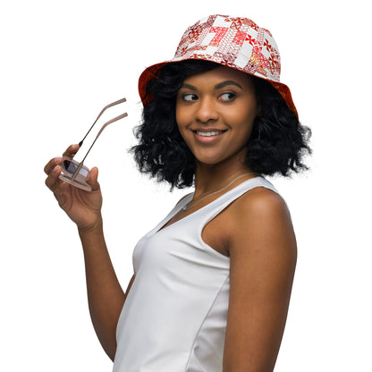 Tapa Tuesday Red Reversible bucket hat