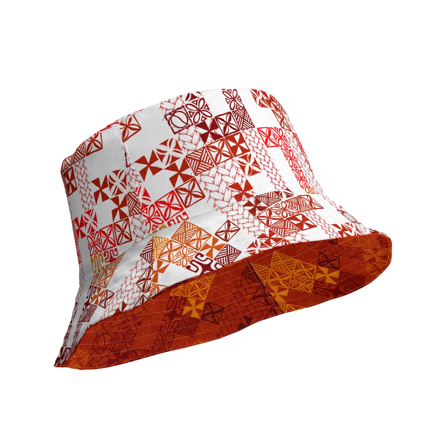 Tapa Tuesday Red Reversible bucket hat