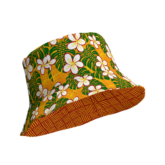 Oahu October Weave Reversible bucket hat