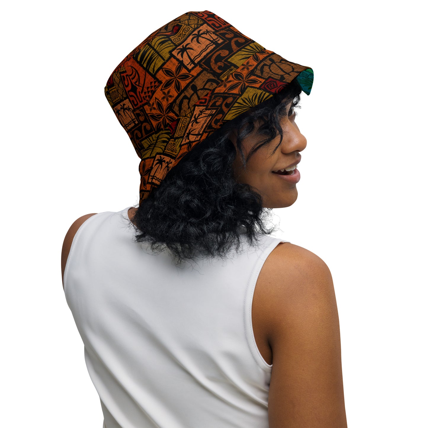 Moku Malihini Reversible bucket hat