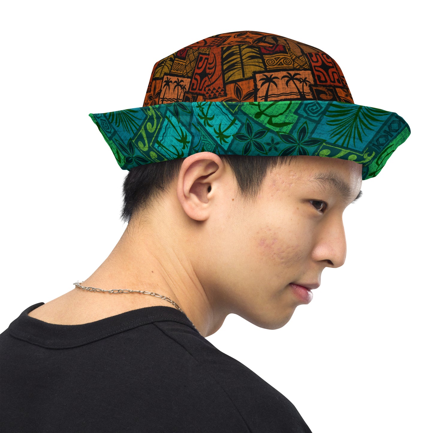 Moku Malihini Reversible bucket hat