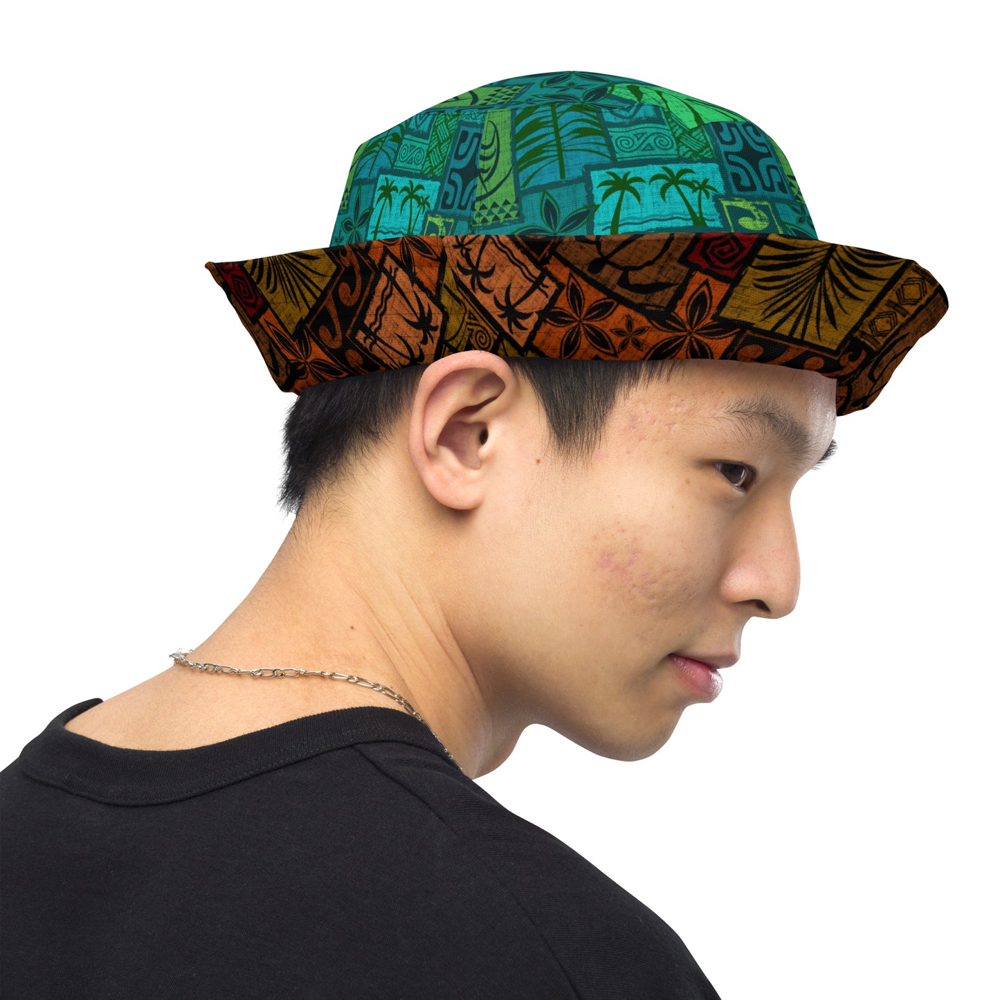 Moku Malihini Reversible bucket hat