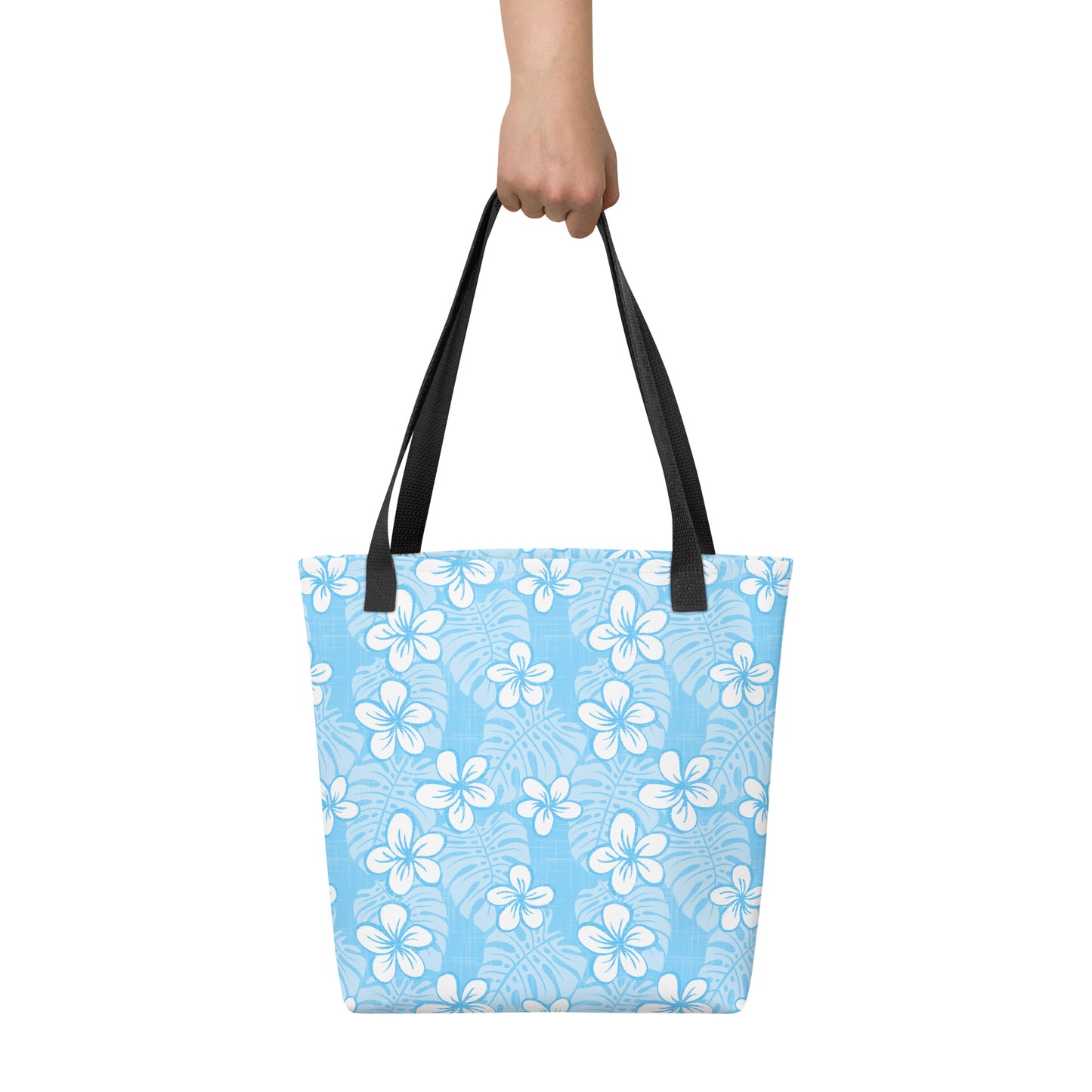 Pale Blue Garden Tote bag