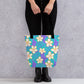 Ube Blue Tote bag