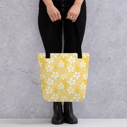 Pale Yellow Garden Tote bag