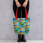 New Hawaiian Motif Tote bag