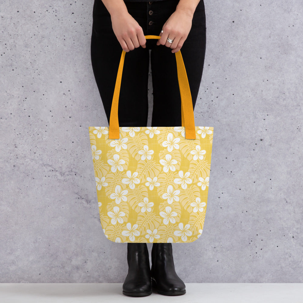 Pale Yellow Garden Tote bag